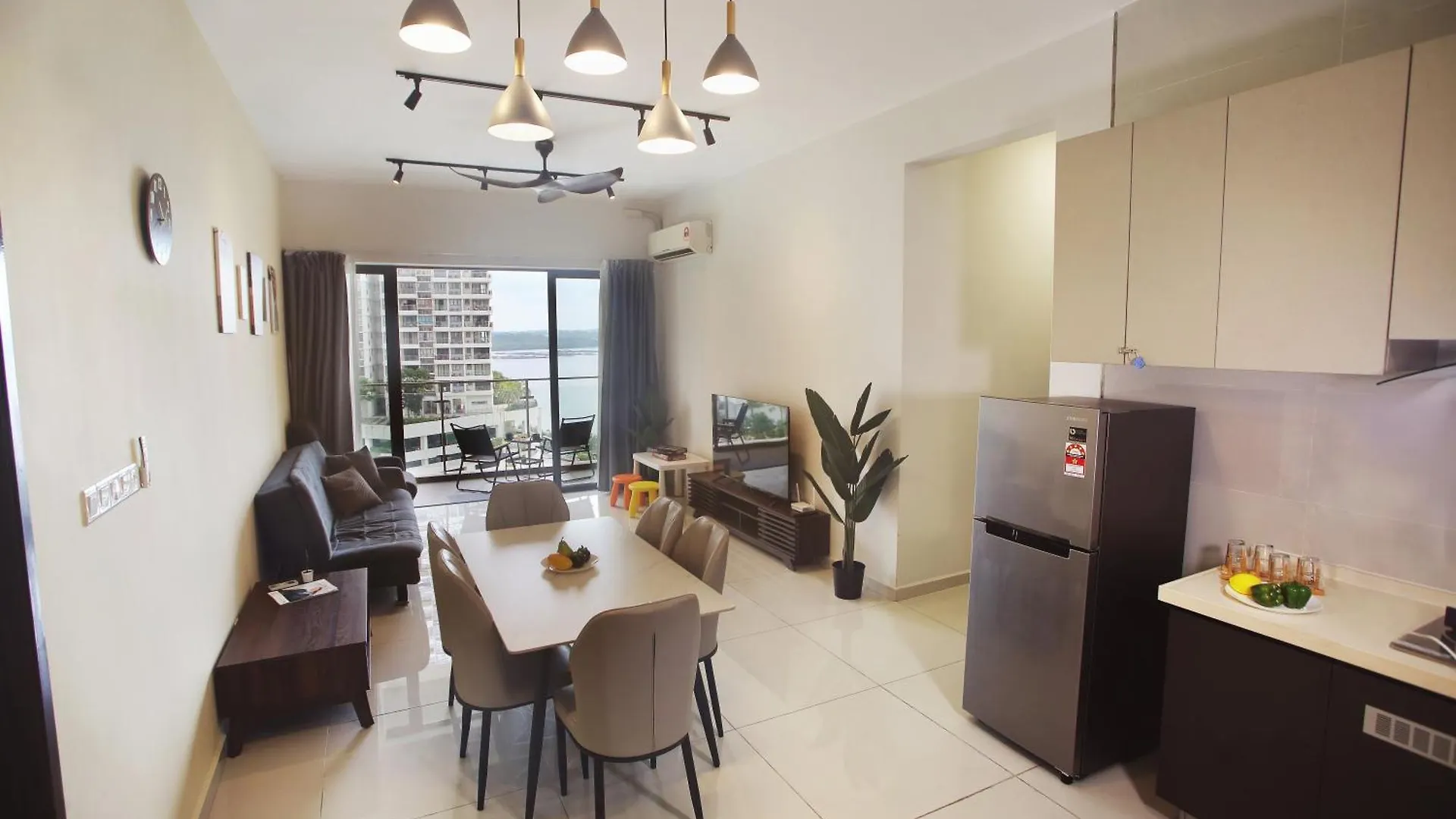 Danga Bay 3Br - Secret Lounge - Netflix - Dryer Lejlighed Johor Bahru