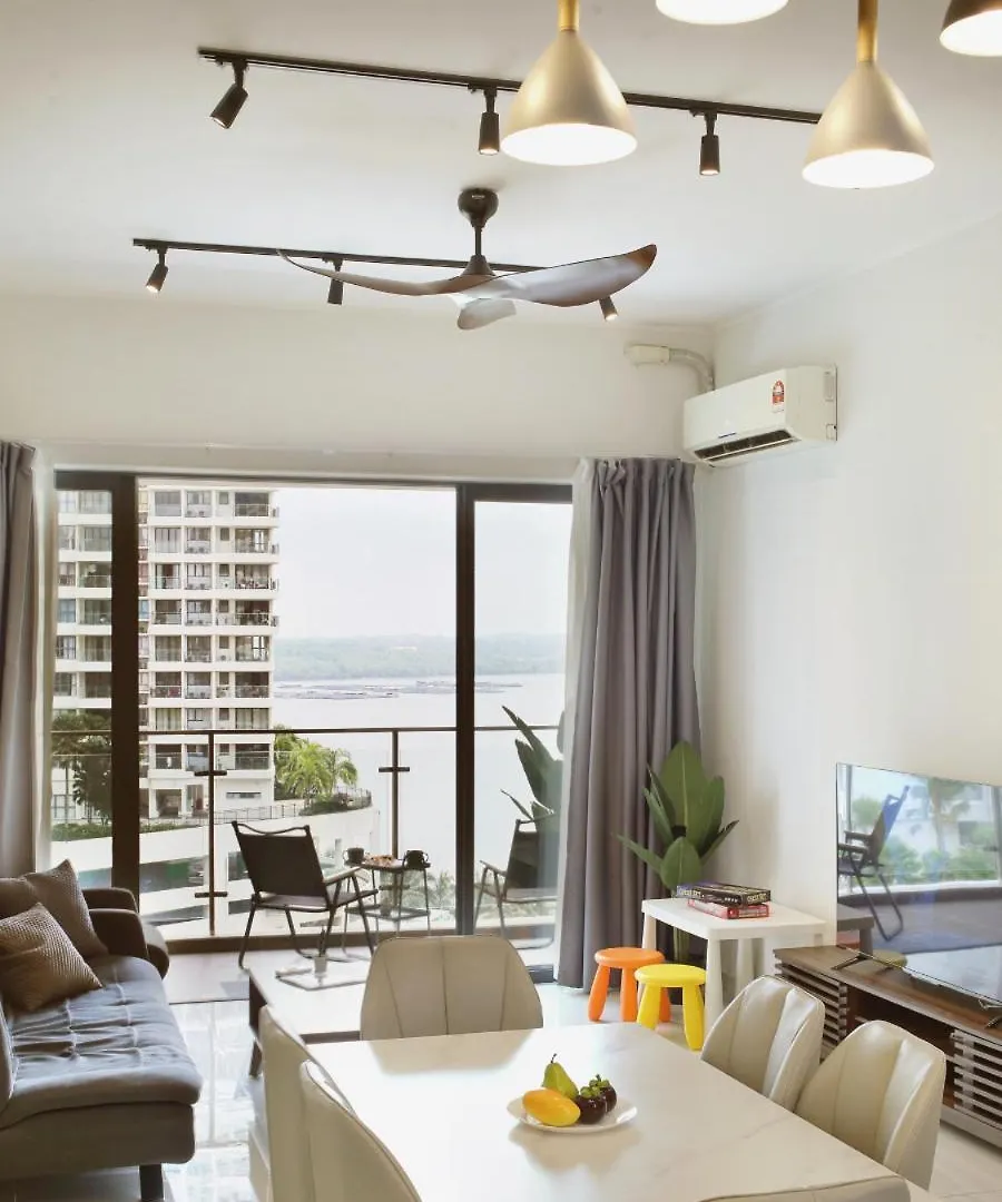 Danga Bay 3Br - Secret Lounge - Netflix - Dryer Lejlighed Johor Bahru 0*,  Malaysia